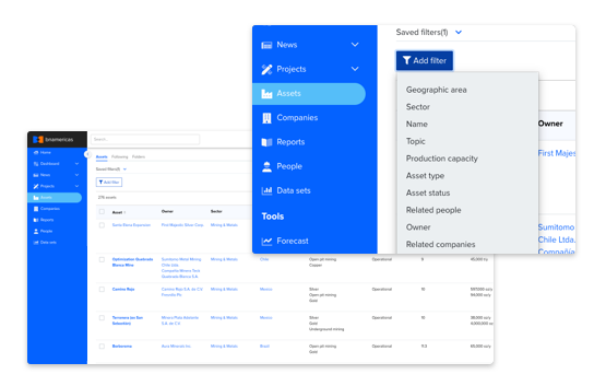 Vista de mercado mostrando infraestructura operativa.