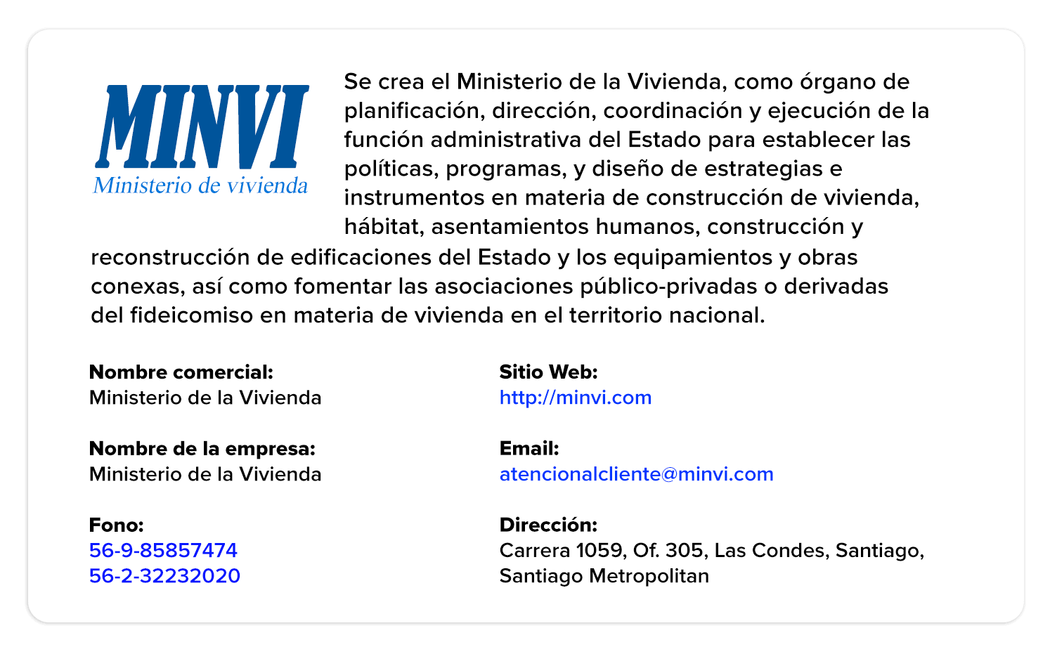 Perfil de empresa con información clave para inversiones.