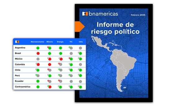 Reporte de riesgo político con análisis detallado.