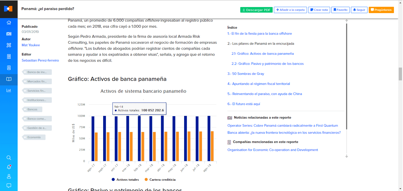 Owners intelligence series reports