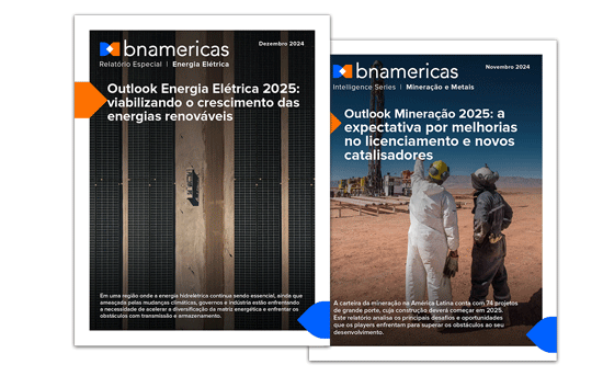 Dashboards e relatórios da BNamericas com tendências de mercado.